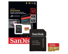   Sandisk 32GB SD micro ( SDXC Class 10) Extreme UHS-I V30 memória kártya adapterrel 