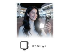   SJCAM C400  LED lámpa oldalsó csatlakoztatásához (adapterrel)