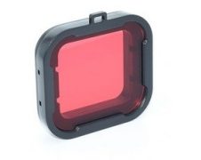  Színszűrő lencse SJCAM SJ6 kamerához (kameraházra) - piros