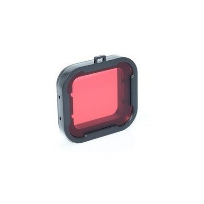 Color filter lens for SJCAM SJ6 camera (camera housing) - red 