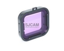   Színszűrő lencse SJCAM SJ7 kamerához (kameraházra) - rózsaszín