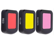   Színszűrő lencse SJCAM SJ8 kamerához (kameraházra) - sárga