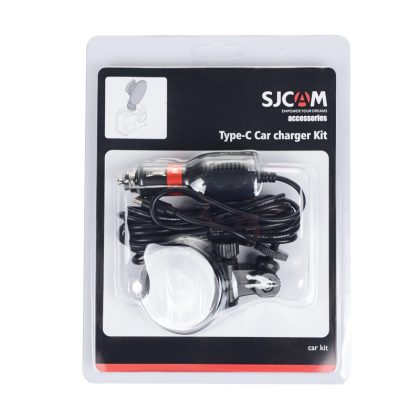SJ-GK / SJ8 Car console and cigarette lighter power supply 2 A (with USB-C connector) - for SJ8 camera 