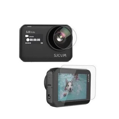 LCD screen protector and lens cover glass film for SJCAM SJ9 camera 