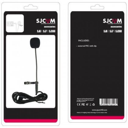 SJ-MIC külső mikrofon -  SJCAM SJ6 LEGEND és  SJCAM SJ7 Star sportkamerához