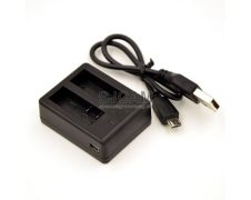   Dupla töltőkeret SJ4000, Sj5000, M10 sorozathoz tartozó SJ-A (900mAh) akkumulátorhoz