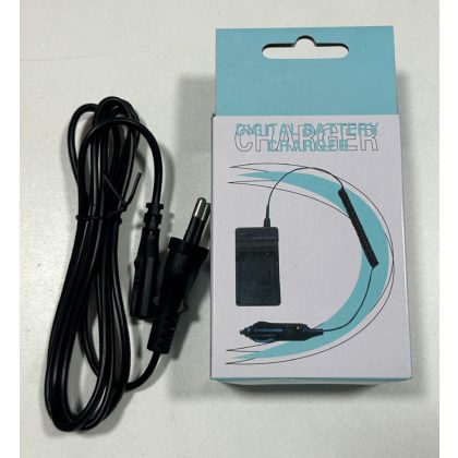 Dupla töltőkeret autós töltéshez is SJ4000, Sj5000, M10 sorozathoz tartozó SJ-A (900mAh) akkumulátorhoz