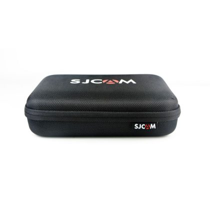 Közepes méretű, SJCAM feliratú kameratartó táska SJ-TM