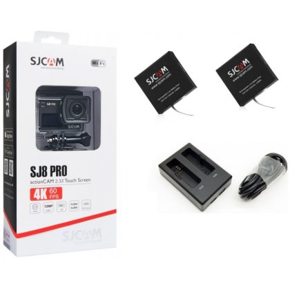 SJCAM SJ8 Pro sportkamera "Power szett" 