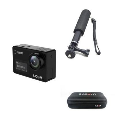 SJCAM SJ8 Pro sportkamera szett monopoddal AJÁNDÉK TÁSKÁVAL
