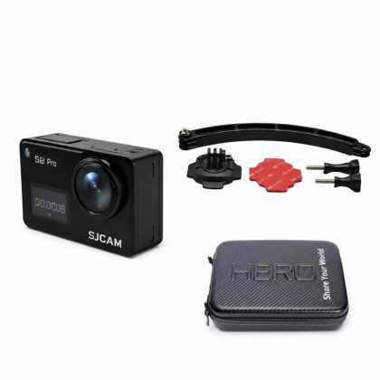 SJCAM SJ8 Pro sportkamera szett sisakra AJÁNDÉK TÁSKÁVAL