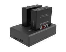   Dupla töltőkeret SJCAM SJ9, SJ10, SJ11 és SJ4000X akkumulátorhoz (1300mAh)