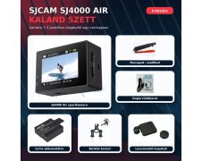 SJCAM SJ4000 Air sportkamera Kaland szett