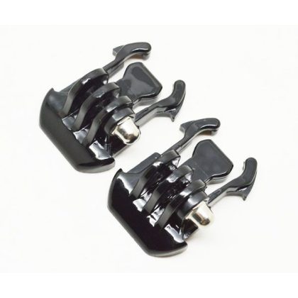 2x Black Buckle Basic Mount, for sport camera sjgp-08