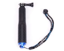    50 cm Monopod (szelfibot) sportkamerához (gumírozott fogással, kék aljzattal) 