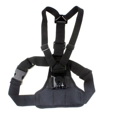 Chest strap for sports camera with padded camera holder surface sjgp-181 